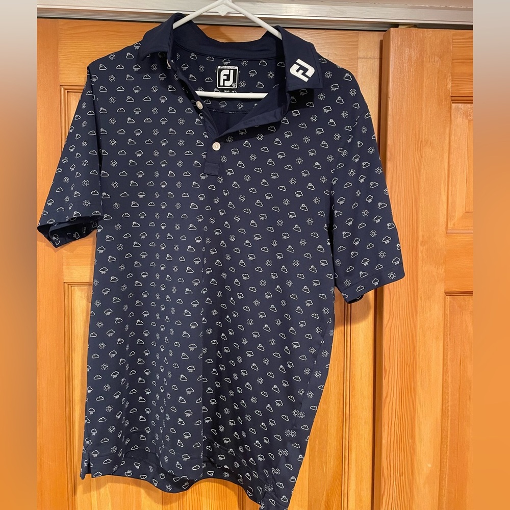 Footjoy Titleist athletic fit small cloud polo